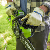 40 V motorsåg 35 cm 1,5 kW – 4 Ah-batteri