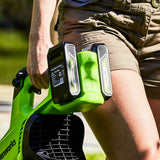POWERALL 24V startpaket med 2 x 2Ah-batterier + dubbelladdare