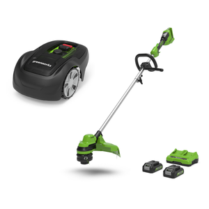 Kombo-set Optimow 750m² + Grästrimmer 33cm