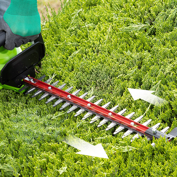 POWERALL 24 V gräsklippare 36 cm + grästrimmer 25 cm + häcksax 56 cm, set