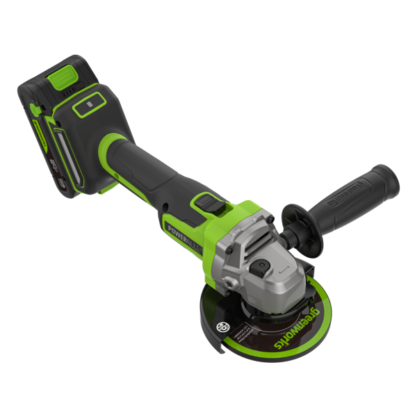 POWERALL 24 V vinkelslip – 4 Ah-batteri