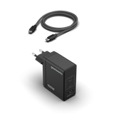 POWERALL 24 V 100W USB-C-laddare + 100W USB-C-kabel