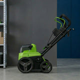 POWERALL 48 V (24 V × 2) mossrivare/vertikalskärare 2-i-1 38 cm – endast verktyg