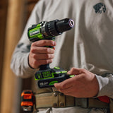 POWERALL 24 V PRO slagborrmaskin 60 Nm – 2 batterier