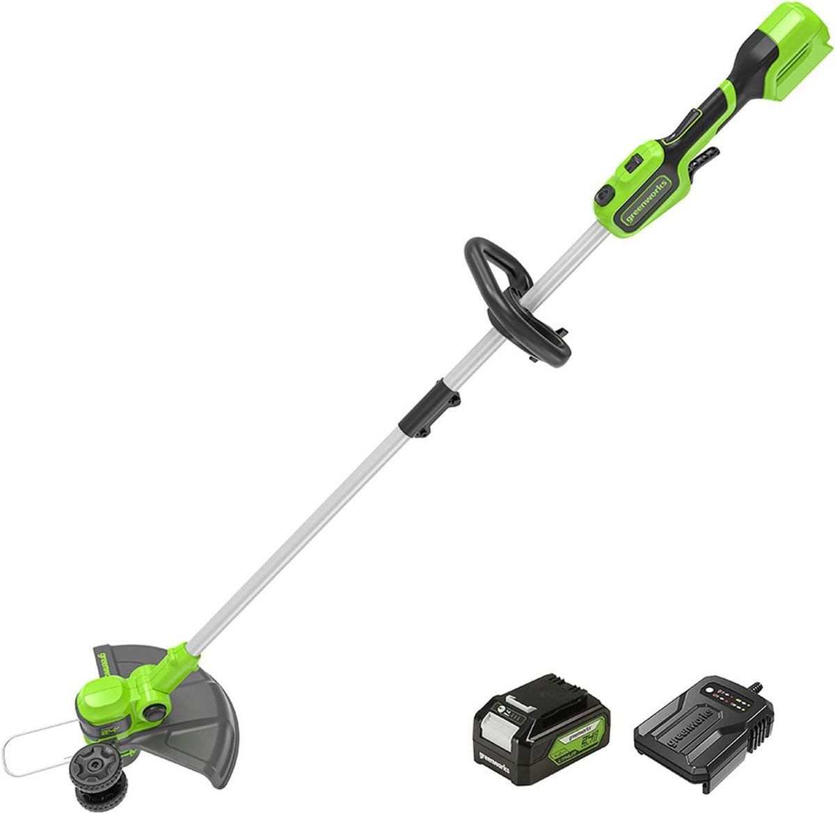 POWERALL 24 V grästrimmer 33 cm – 4 Ah-batteri