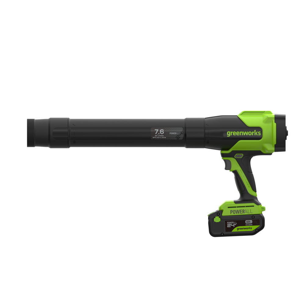 POWERALL 24 V pistolblåsare 209 km/h – 4 Ah-batteri