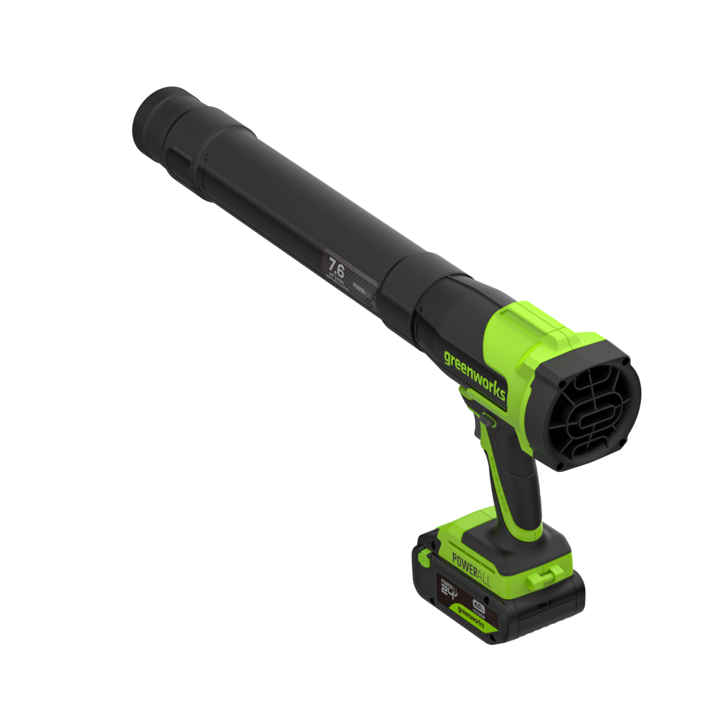 POWERALL 24 V pistolblåsare 209 km/h – 4 Ah-batteri