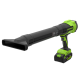POWERALL 24 V pistolblåsare 209 km/h – 4 Ah-batteri