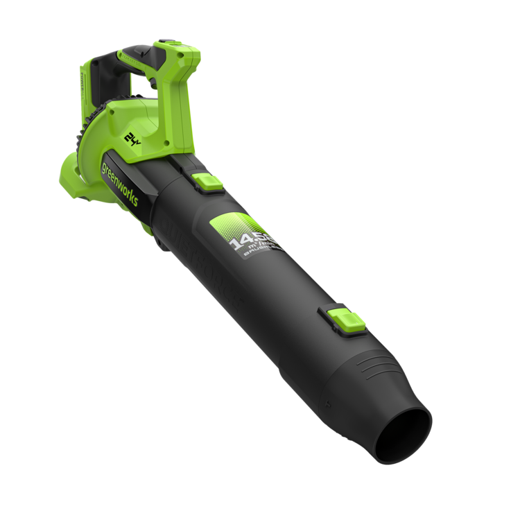 POWERALL 24 V lövblås 209 km/h – 4 Ah-batteri