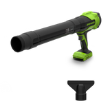 POWERALL 24 V pistolblåsare 209 km/h – 4 Ah-batteri