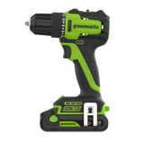 POWERALL 24 V borrskruvdragare 35 Nm – 2 Ah-batteri