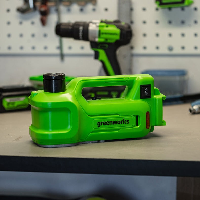 POWERALL 24V däckbytesset – domkraft + mutterdragare 400Nm