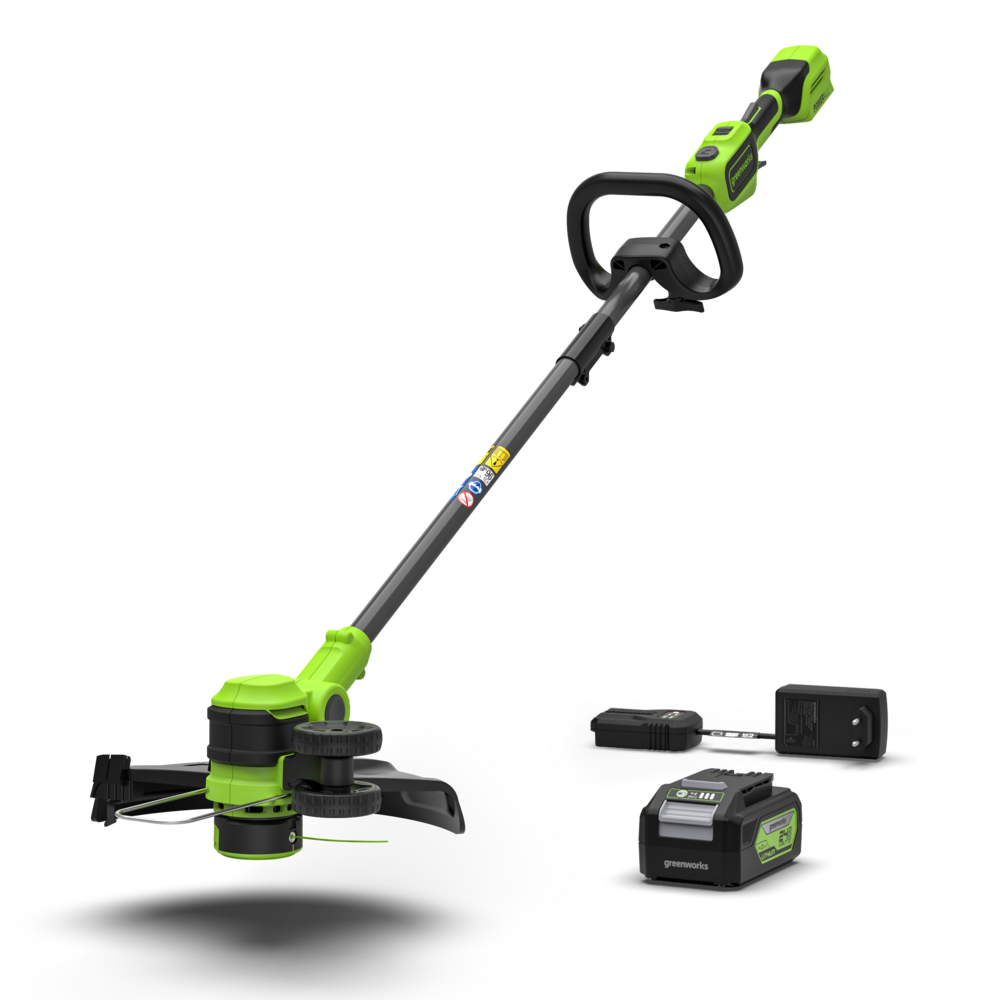 POWERALL 24 V grästrimmer 33 cm, gen. II – 4 Ah-batteri