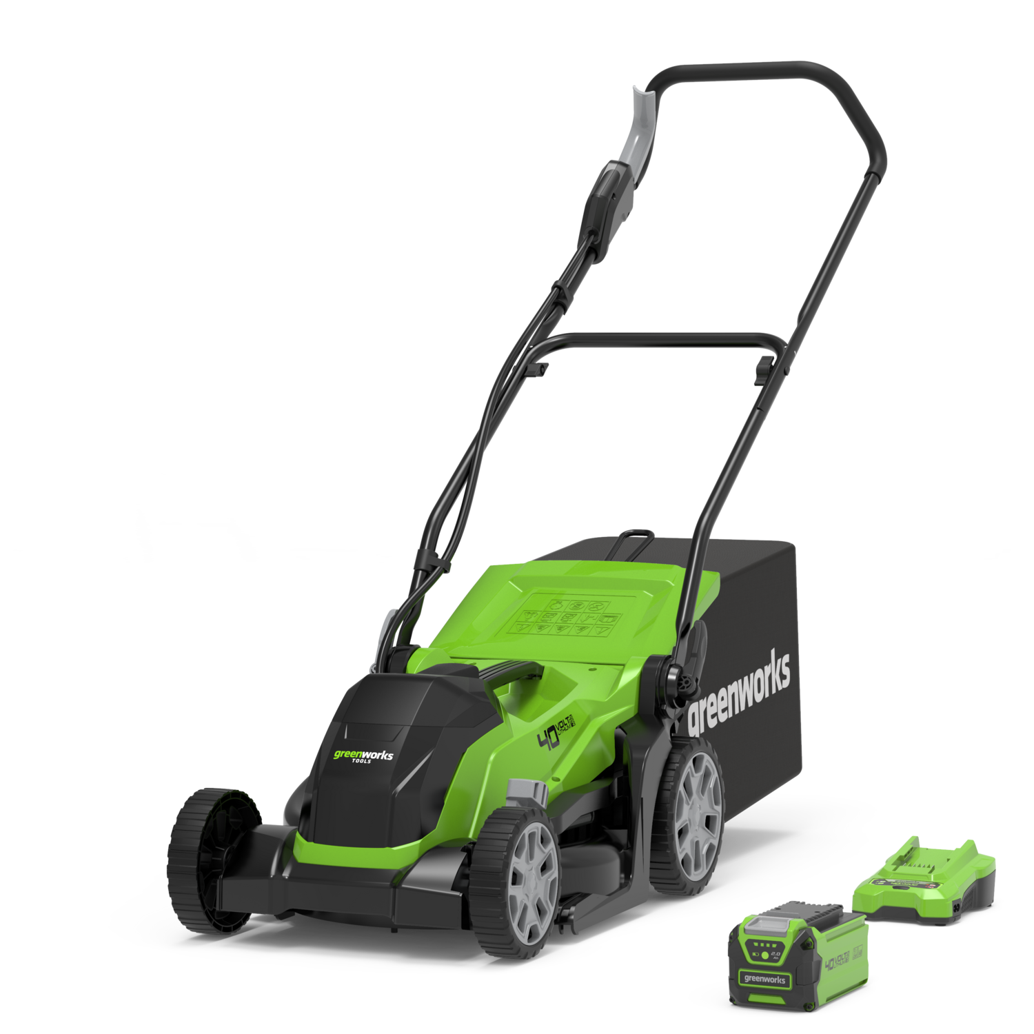 40 V gräsklippare 35 cm – 2 Ah-batteri