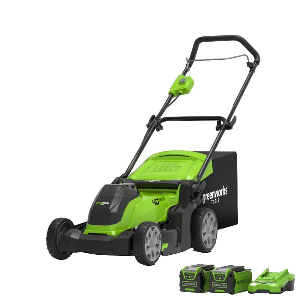 40 V gräsklippare 41 cm – 2 x 2 Ah-batteri