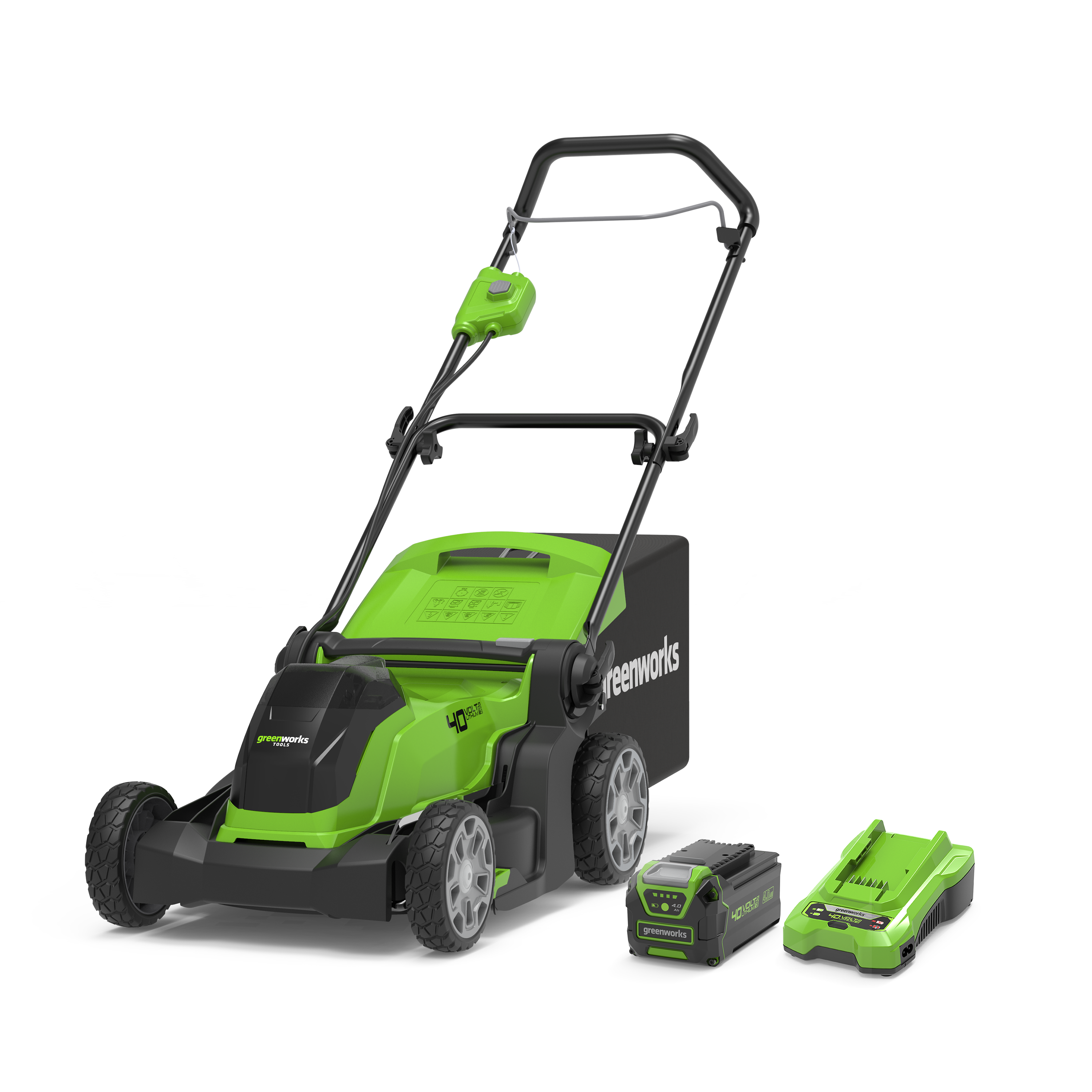 40 V gräsklippare 41 cm – 4 Ah-batteri