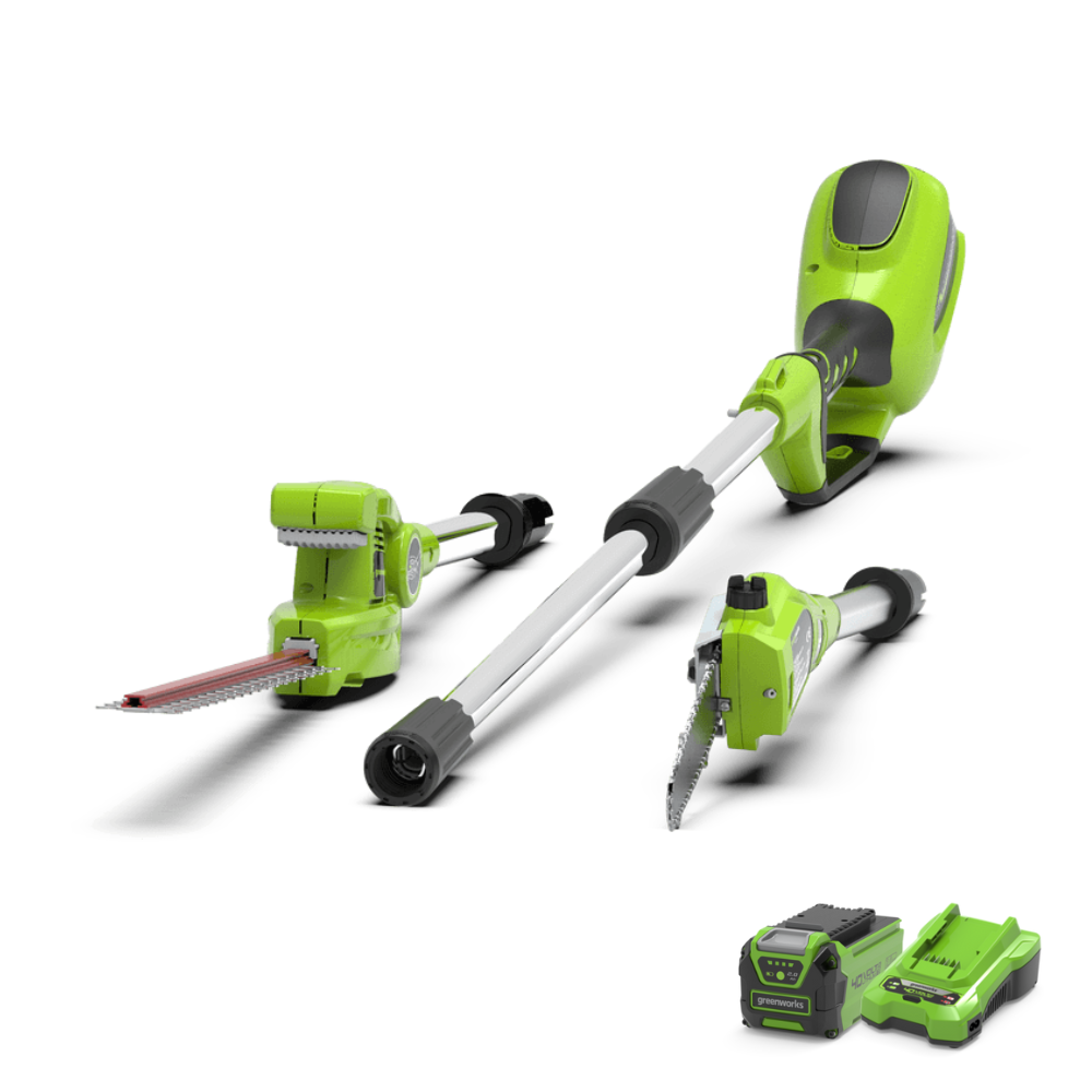 40 V stångsåg och häcksax – 2 Ah-batteri