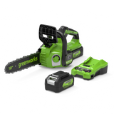 POWERALL 24 V motorsåg 30 cm – 4 Ah-batteri