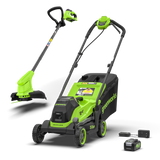 POWERALL 24 V gräsklippare 33 cm + grästrimmer 25 cm Gen. II-set
