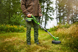 POWERALL 24 V grästrimmer 33 cm – 4 Ah-batteri