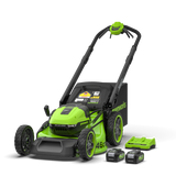 POWERALL 48 V (24 V x 2) gräsklippare 46 cm SP Gen. II – 2 x 4 Ah batteri