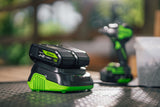 POWERALL 24 V PRO dubbelladdare med två platser, 8 A