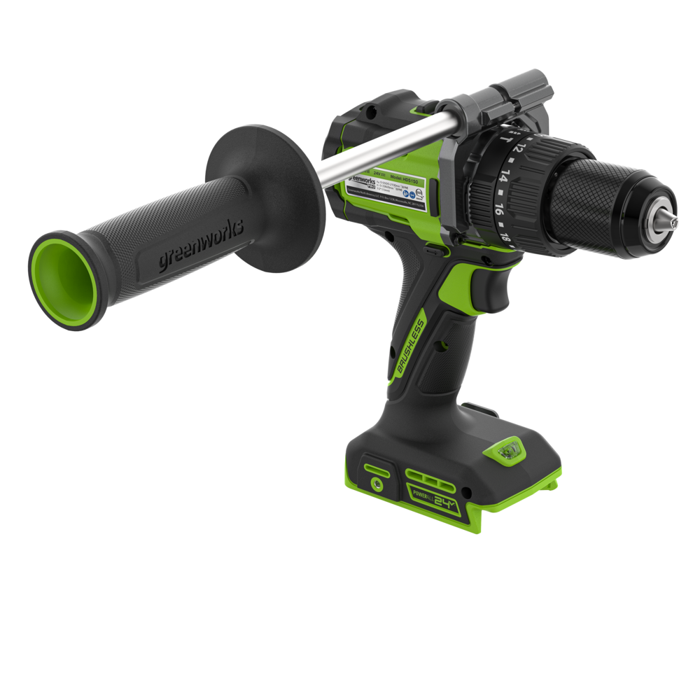 POWERALL 24V PRO slagborrmaskin 150Nm - endast verktyg