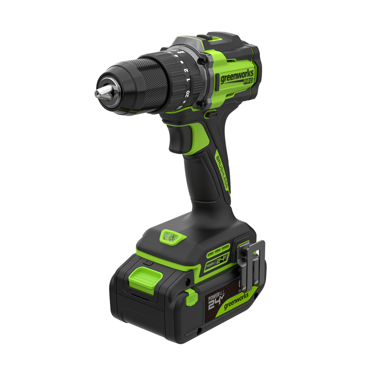 POWERALL 24 V PRO slagborrmaskin 60 Nm – endast verktyg