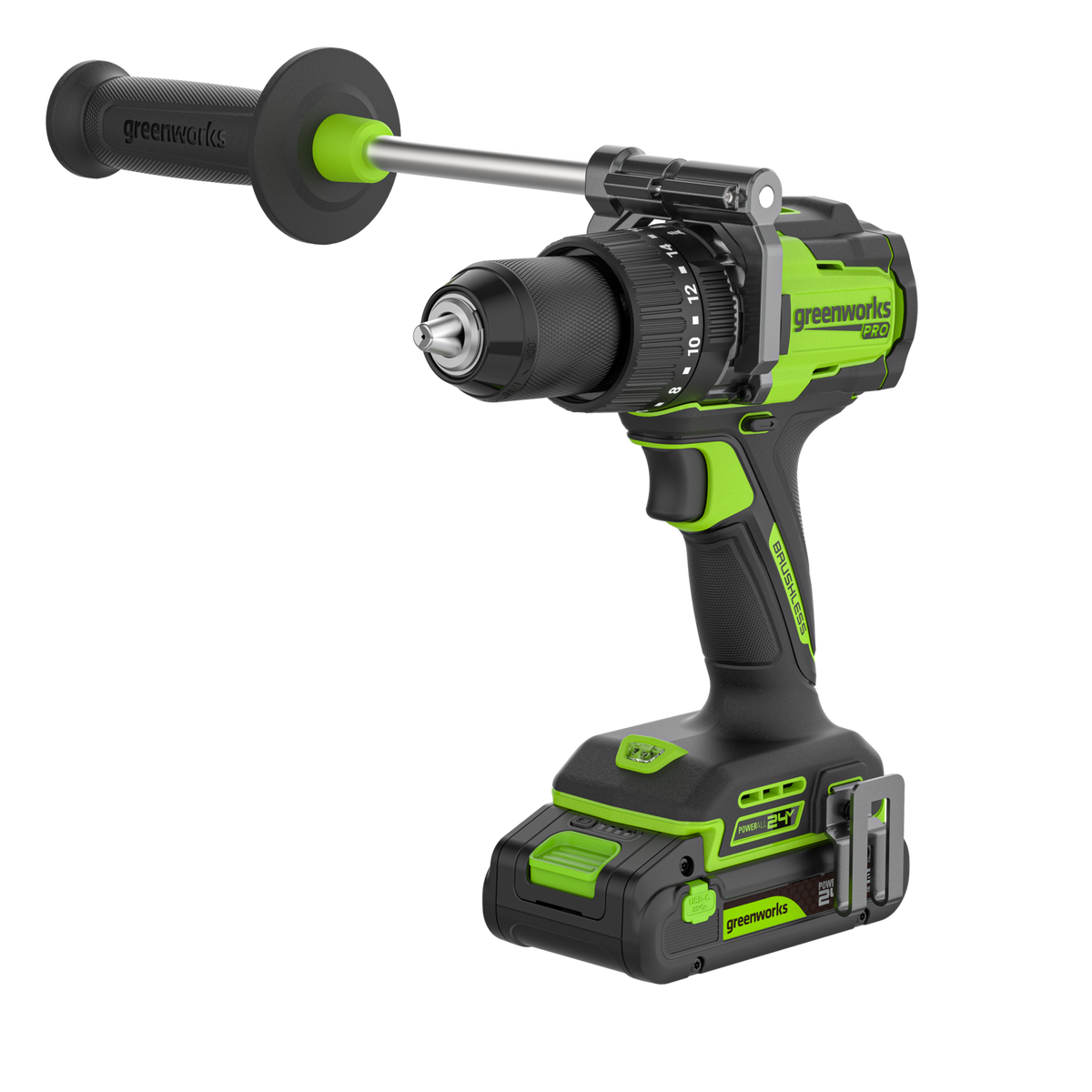 POWERALL 24V PRO slagborrmaskin 95Nm - endast verktyg