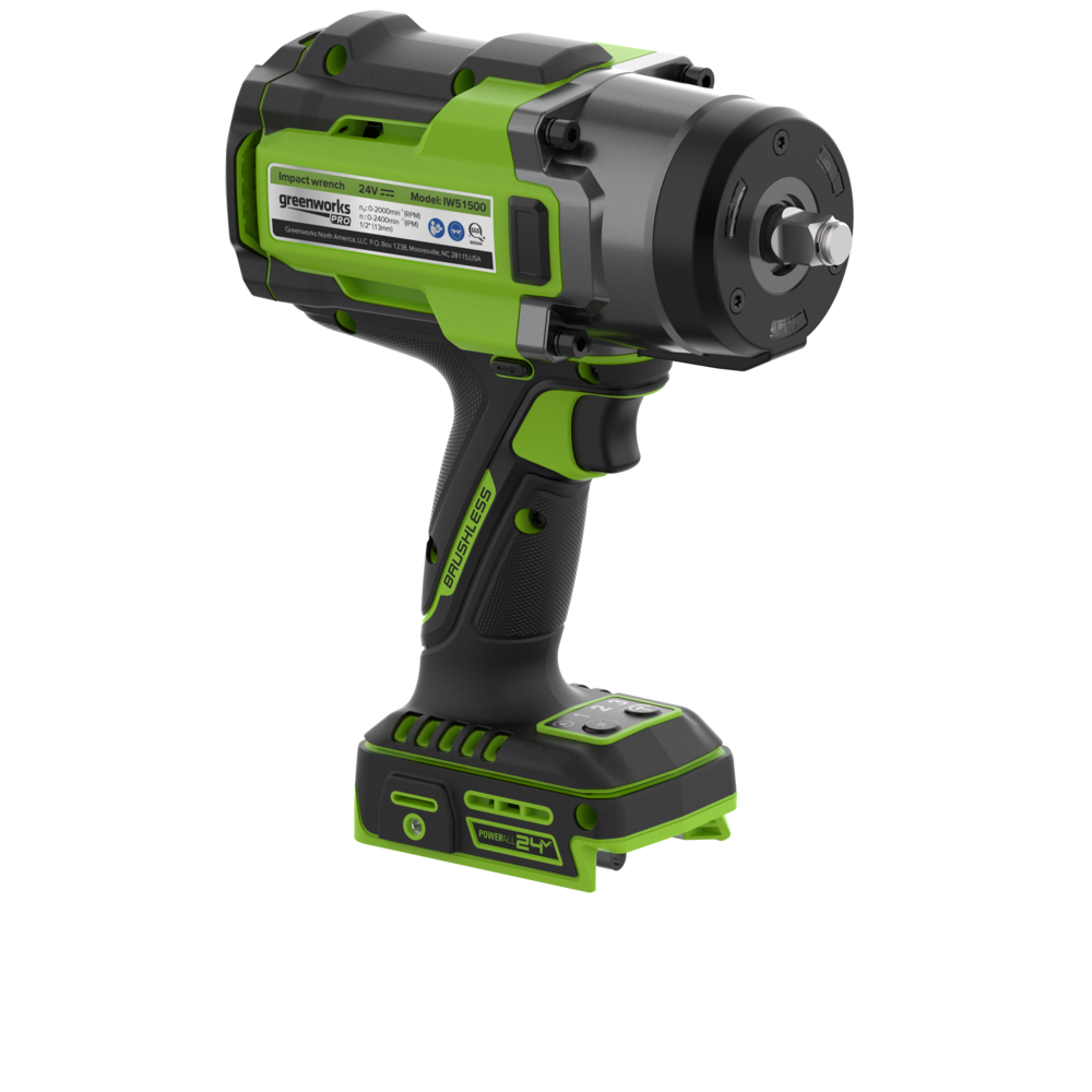 POWERALL 24 V mutterdragare 1500 Nm – endast verktyg