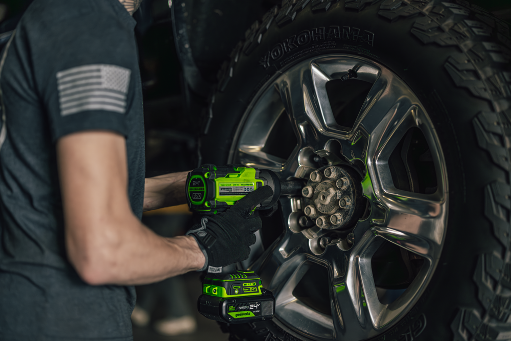 POWERALL 24 V mutterdragare 1500 Nm – endast verktyg