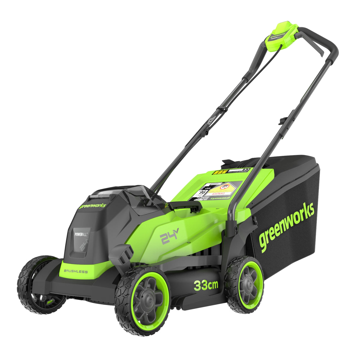 POWERALL 24 V gräsklippare 33 cm, gen. II – endast verktyg