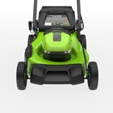 POWERALL 48 V (24 V x 2) gräsklippare 51 cm, självgående – 2 × 6 Ah-batteri