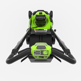 POWERALL 48 V (24 V x 2) gräsklippare 51 cm, självgående – 2 × 6 Ah-batteri