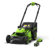 40 V gräsklippare 51 cm, självgående, gen. II – 5 Ah-batteri