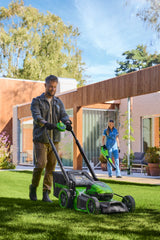 POWERALL 48 V (24 V x 2) gräsklippare 46 cm SP Gen. II – 2 x 4 Ah batteri