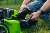 POWERALL 48 V (24 V x 2) gräsklippare 46 cm SP Gen. II – 2 x 4 Ah batteri