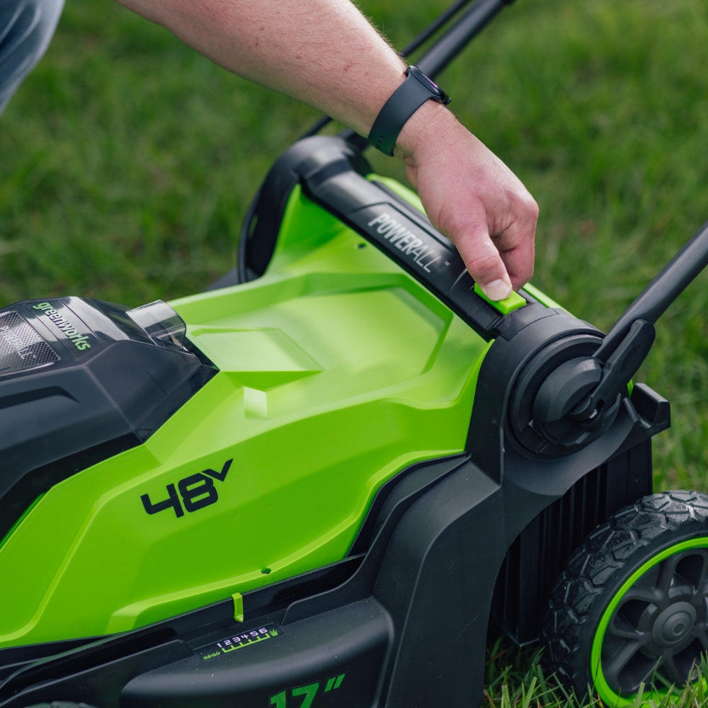POWERALL 48 V (24 V x 2) gräsklippare 41 cm – endast verktyg
