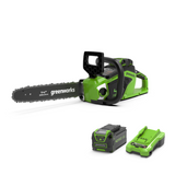 40 V motorsåg 35 cm 1,5 kW – 4 Ah-batteri
