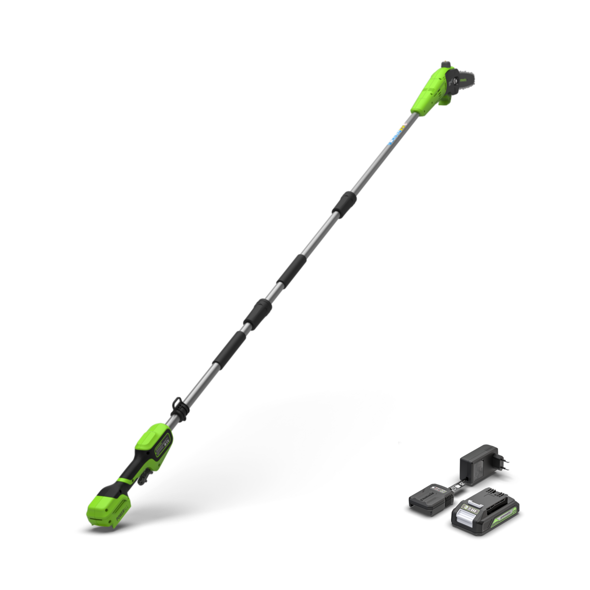 POWERALL 24 V grensåg 20 cm Gen. II – 2 Ah-batteri