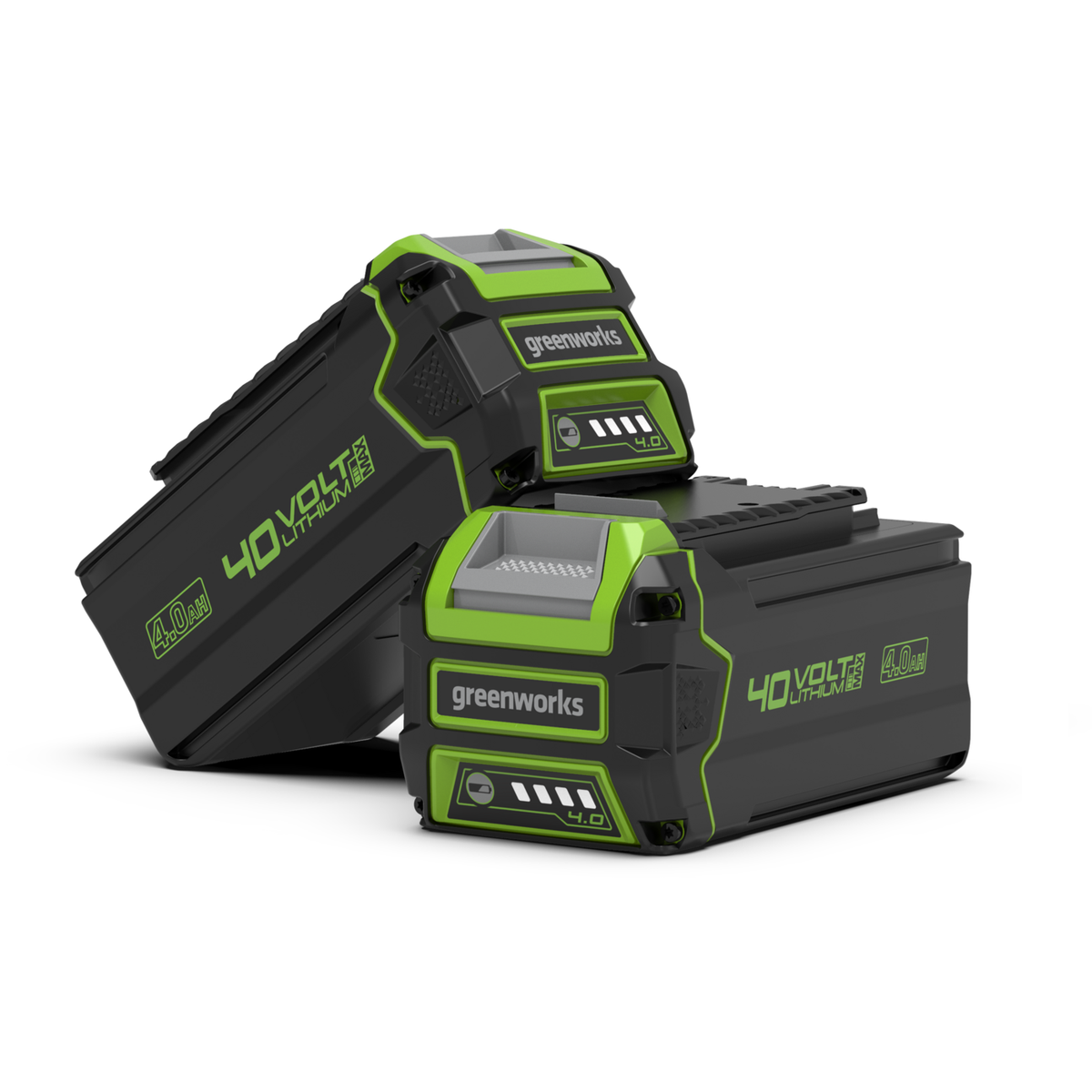 40 V batteritvåpack 4 Ah