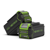 40 V batteritvåpack 4 Ah